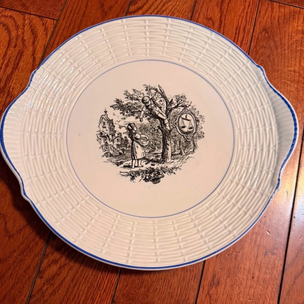 Vintage Gien,France 🇫🇷 plate